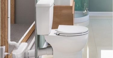 upflush toilet system