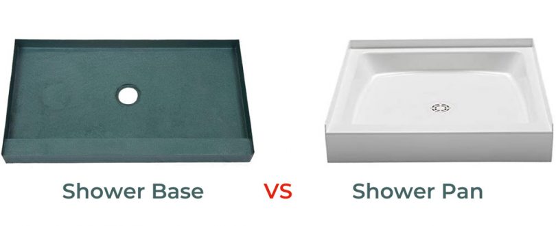 Shower Base vs Shower Pan