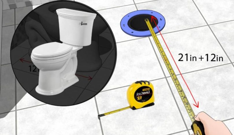How to Measure A Toilet Rough In