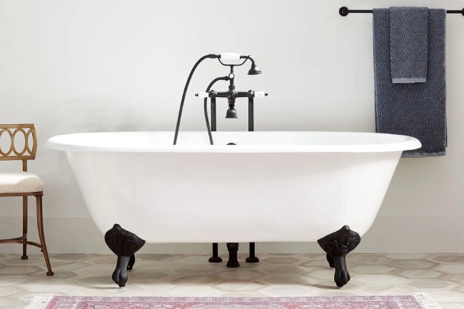 Clawfoot Tub Types - Double Ended