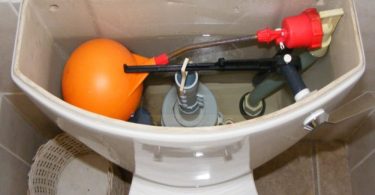 how to adjust toilet float ball