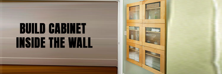 Bathroom wall cabinet ideas - Build Cabinet Inside the Wall