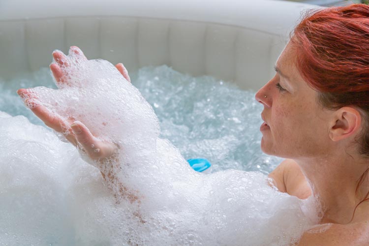 How to Prevent Hot Tub Foam