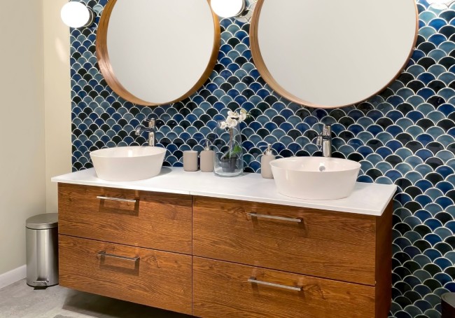 Which Bathroom Vanity Backsplash Height Do You Prefer