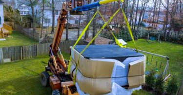 how to jack up a hot tub