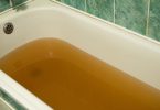 is rusty water safe to bathe in